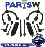 Partsw 12PC Complete Suspension Kit For Jeep Grand Cherokee 2005-2010 Commander. Fixed Price $83.72.