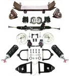 1955 1959 Chevy Truck Mustang Ii Power Front End Suspension Kit Ifs 2" Drop. Fixed Price $1837.27.
