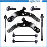 Front Lower Control Arm Tie Rod End Sway Bar For 2001 2002 2003 Mazda Protege. Fixed Price $70.86.