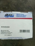 K6688 Suspension Control Arm Bushing Kit Front Upper Quicksteer. Fixed Price $13.00.