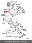 Genuine Oe Bolt Metal MU000463 For Mitsubishi MU00-0463. Fixed Price $8.32.