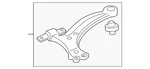 Genuine Toyota Control Arm 48068-06150. Fixed Price $191.15.
