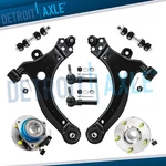 Fwd Front Lower Control Arms Wheel Bearing Tie Rods For Chevy Impala Regal Carlo. Fixed Price $172.57.