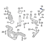 Ford Escape 09-12 W713307S439 Rear Lower Suspension Control Arm Bolt. Fixed Price $20.01.