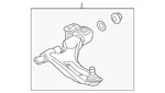 Genuine Gm Front Passenger Side Lower Control Arm 95319216. Fixed Price $113.96.