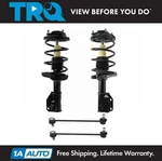 Trq 4PC Front Complete Strut Assembly & Sway Bar Link Set Kit For Mazda Protege. Fixed Price $168.95.