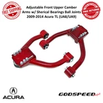Godspeed Adj Front Camber Arm W/spherical Bearings Ball Joint For 09-14 Acura Tl. Fixed Price $185.00.