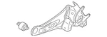 Genuine Mitsubishi Trailing Arm 4125A132. Fixed Price $461.25.