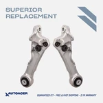 Autoacer 2P Front Lower Trailing Control Arm Kit For Jaguar S-type Xf Xj Xk V8. Fixed Price $199.00.