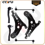 6PCS Control Arms Sway Bars Inner Outer Tie Rod Links For 2004-2010 Chevrolet. Fixed Price $68.28.