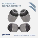 Autoacer - 4P Rear Lower Trailing Arm Bushing Kit For Pathfinder YD2 2.5/3.0 Dci. Fixed Price $60.00.