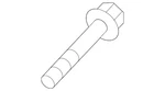 Genuine Nissan Trailing Arm Bolt 55226-EN10B. Fixed Price $15.32.