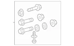 Genuine Mercedes-benz Screw 220-990-06-04-64. Fixed Price $59.38.