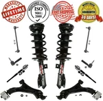 Front Struts Control Arms Tie Rods & Links For Chevrolet Equinox 2010-2017. Fixed Price $611.00.