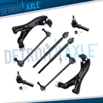 Front Lower Control Arms Tierods For 2005 - 2007 Chevy Equinox Pontiac Torrent. Fixed Price $151.40.