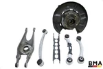Bmw M3 E90 E92 E93 Rear Left Knuckle & Control Arm Set (6) 2008 - 2013 Oem. Fixed Price $626.99.