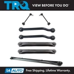 Trq 7 Piece Rear Track Bar Links Upper Lower Control Arms Kit Sides For Gm Suv. Fixed Price $269.95.