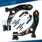 Front Lower Control Arms W/ Ball Joints Outer Tie Rod Ends For Mazda 3 5. Fixed Price $104.93.