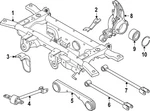 Genuine Nissan Suspension Control Arm 55110-7LH0A. Fixed Price $166.57.