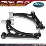2PC Front Lower Control Arm Left Right Kit For Vw Golf Gti Jetta Rabbit Audi A3. Fixed Price $91.89.
