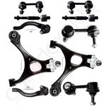 10PC Suspension For 06-11 Honda Civic Front Lower Control Arms Tie Rods Sway Bar. Fixed Price $86.06.