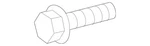 Genuine Mercedes-benz Hexagon Head Bolt 910105-012011. Fixed Price $13.73.