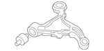 Genuine Ford Freestyle Five Hundred 2005-2007 Suspension Control Arm 5F9Z-3078BA. Fixed Price $262.79.