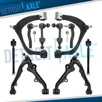 10PC Front Upper Lower Control Arms Sway Bars Tie Rods For Silverado Sierra 1500. Fixed Price $456.52.