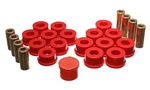 Energy Suspension 2.3109R Control Arm Bushing Set Rear Polyurethane Red. Fixed Price $132.93.