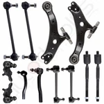 New 12PC Complete Front Suspension Kit Control Arm Fits 2002 - 2012 Toyota Camry. Fixed Price $92.87.