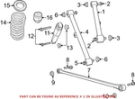 Genuine Oem Mopar Rear Upper Suspension Control Arm For Dodge Ram 1500. Fixed Price $133.14.