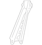 Genuine Gm Trailing Arm 86804916. Fixed Price $58.44.