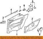 Bmw Oem 92-99 318I Quarter Panel Interior Trim-spring 51438163692. Fixed Price $9.33.
