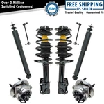 8 Piece Steering & Suspension Kit Complete Struts Shock Absorbers Wheel Bearings. Fixed Price $309.81.