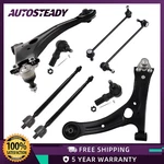 Front Lower Control Arms Sway Bar Tie Rod Kit For Toyota Matrix Pontiac Vibe Fwd. Fixed Price $100.99.