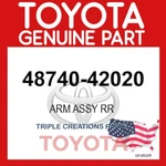 Genuine Toyota 48740-42020 Arm Assy Rear Suspension NO.2 Lh 4874042020 Oem. Fixed Price $100.22.