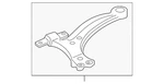 Genuine Lexus Control Arm 48068-33070. Fixed Price $190.73.