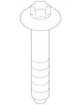 Genuine Mini Mount Bracket Screw 33-30-6-857-402. Fixed Price $8.37.