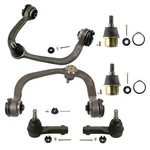 Moog Front Upper Control Arms & Lower Ball Joints Tie Rods Kit For F-150 Mark Lt. Fixed Price $311.95.