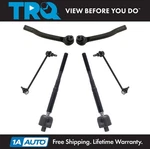 6 Piece Steering Suspension Kit Inner Outer Tie Rods Sway Bar End Links New. Fixed Price $94.95.