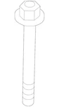 Genuine Bmw Ft Lower Control Arm Mount Bolt 07129908068. Fixed Price $7.23.