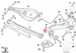 Genuine Bmw M3 E46 Csl Cabrio Convertible Coupe Trailing Arm Left 33322229685. Fixed Price $1008.29.