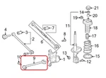 ( ) Genuine Toyota 48710-48070 Rear Suspension Control Arm Assembly, NO.1 Left. Fixed Price $86.14.