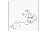 Genuine Honda Trailing Arm Rear 52371-S5A-A23. Fixed Price $215.04.