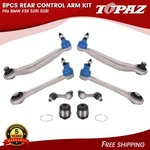 8PCS Rear Control Arm Ball Joint Strut Bar Tie Rod Kit For Bmw E39 525I 528I. Fixed Price $98.95.