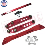 Red Rear Lower Control Arm Subframe Brace +tie Bar For Civic 92-95 Acura 04-01. Fixed Price $409.97.