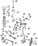 Genuine Mopar Tension Strut Right 5290828AB. Fixed Price $271.40.