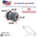Lateral Arm Rear Lower Bushing SET(2) For Toyota Camry Lexus ES300 ES330 02-06. Fixed Price $21.10.