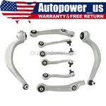 For 09-18 Audi A8 Quattro S8 8PCS Front Upper & Lower Control Arm Kit 4H0407505E. Fixed Price $189.77.