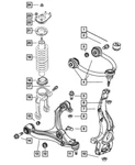 Suspension Control Arm Bumper Mopar 52089347AA. Fixed Price $83.73.